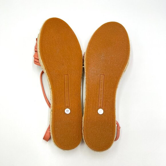 Avec Les Filles Womens Size 8M Pink Flats Espadrilles Sandals Shoes - Picture 9 of 12